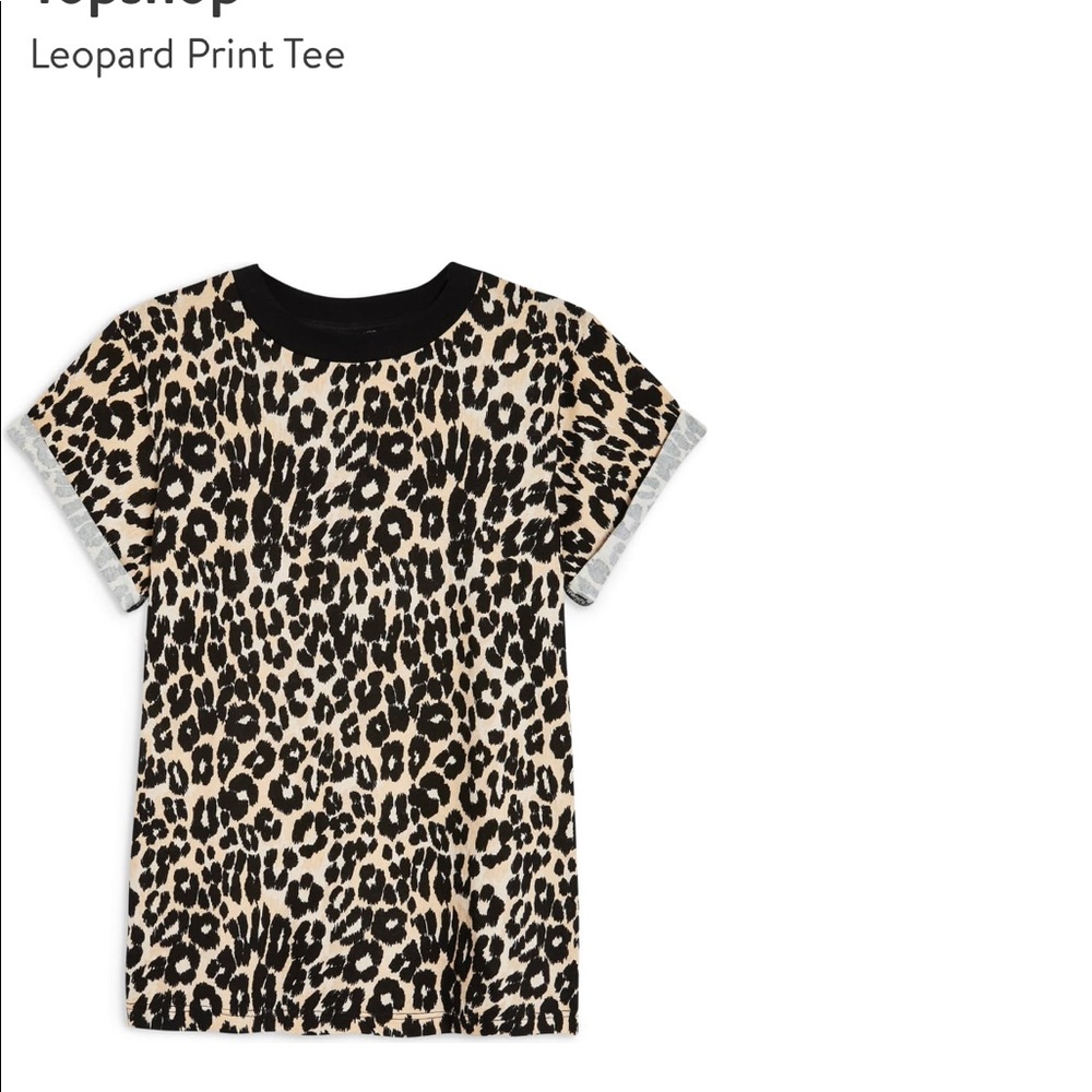 Leopard Print Tee